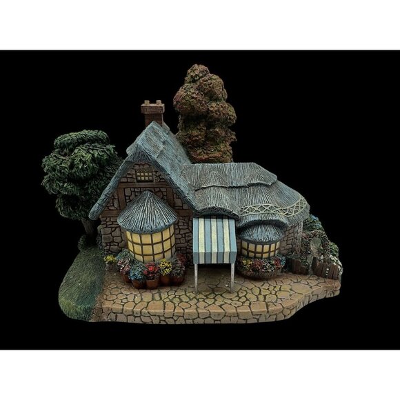 Hawthorne Village Falbrooke Florist Thomas Kinkade Lamplighter House Collection - Picture 3 of 16